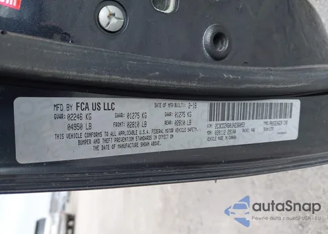 2018 Dodge Challenger Sxt z USA, uszkodzony, nr VIN 2C3CDZAG0JH236053